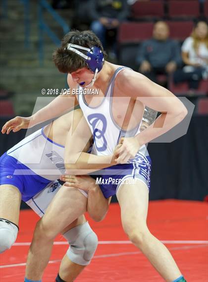 Thumbnail 2 in  CIF State Boys Wrestling Championships (Round 1) photogallery.