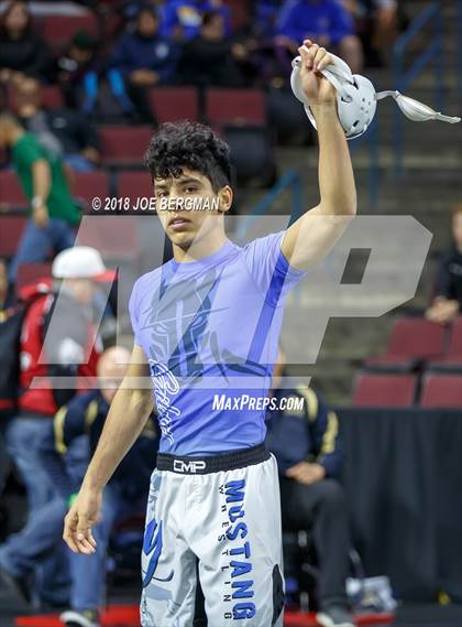 Thumbnail 3 in  CIF State Boys Wrestling Championships (Round 1) photogallery.