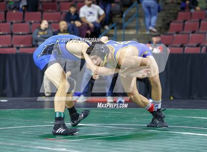 Thumbnail 1 in  CIF State Boys Wrestling Championships (Round 1) photogallery.