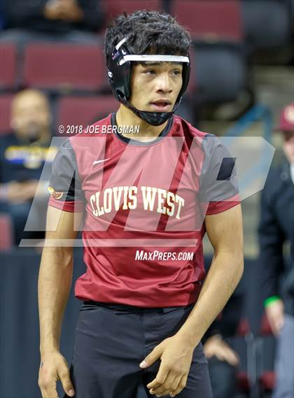 Thumbnail 1 in  CIF State Boys Wrestling Championships (Round 1) photogallery.