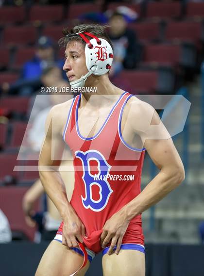 Thumbnail 1 in  CIF State Boys Wrestling Championships (Round 1) photogallery.