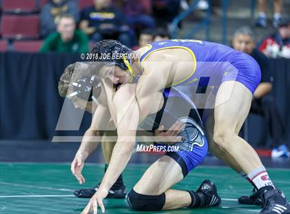 Thumbnail 1 in  CIF State Boys Wrestling Championships (Round 1) photogallery.