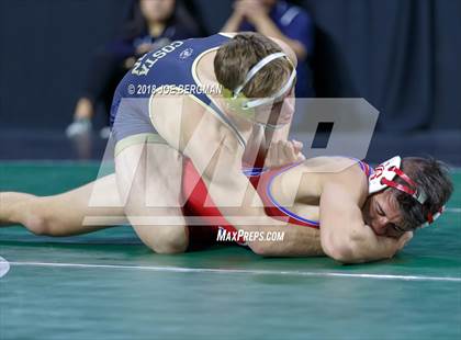 Thumbnail 1 in  CIF State Boys Wrestling Championships (Round 1) photogallery.