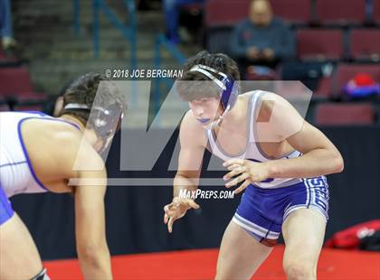 Thumbnail 1 in  CIF State Boys Wrestling Championships (Round 1) photogallery.