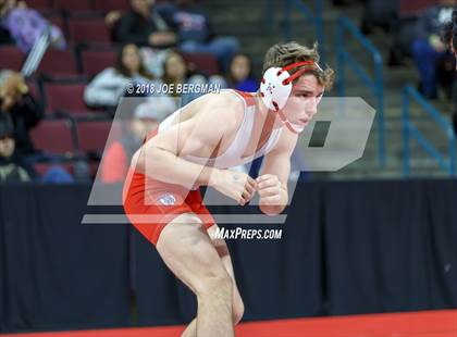 Thumbnail 1 in  CIF State Boys Wrestling Championships (Round 1) photogallery.