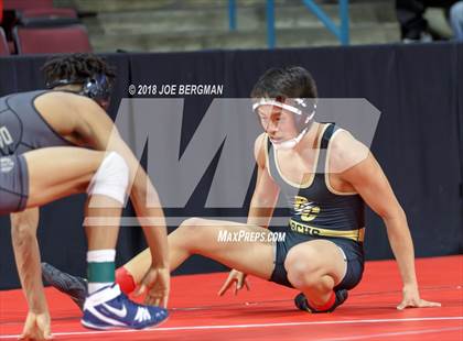 Thumbnail 2 in  CIF State Boys Wrestling Championships (Round 1) photogallery.