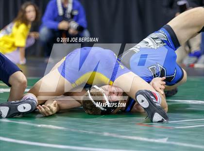 Thumbnail 2 in  CIF State Boys Wrestling Championships (Round 1) photogallery.