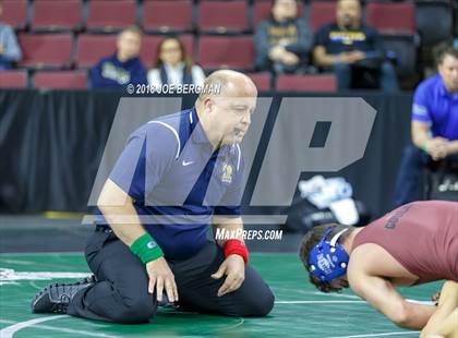 Thumbnail 2 in  CIF State Boys Wrestling Championships (Round 1) photogallery.