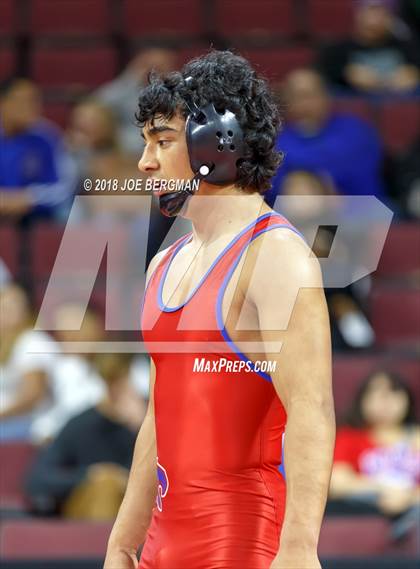 Thumbnail 1 in  CIF State Boys Wrestling Championships (Round 1) photogallery.