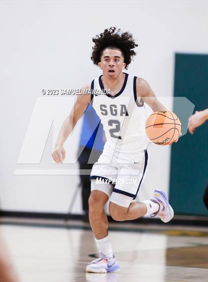 Thumbnail 3 in San Gabriel Academy vs Oakwood (CIF SS Division 3A Championship) photogallery.
