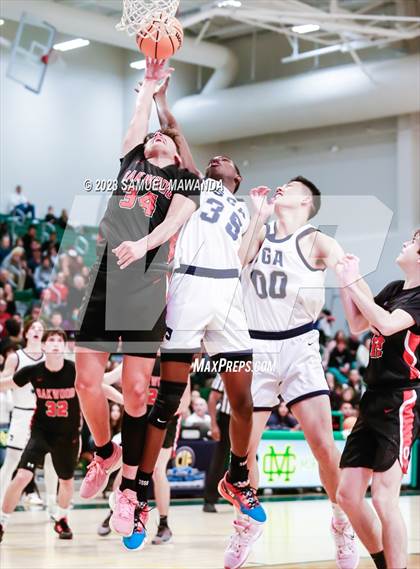 Thumbnail 1 in San Gabriel Academy vs Oakwood (CIF SS Division 3A Championship) photogallery.