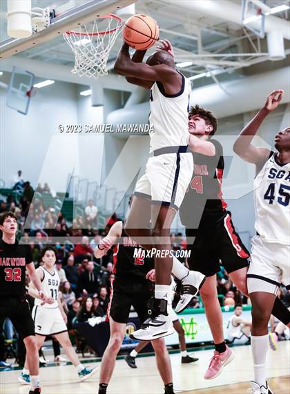 Thumbnail 2 in San Gabriel Academy vs Oakwood (CIF SS Division 3A Championship) photogallery.