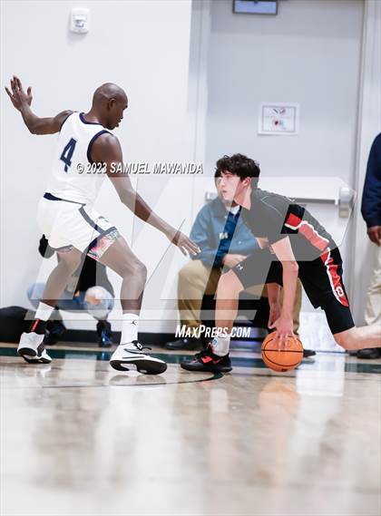 Thumbnail 2 in San Gabriel Academy vs Oakwood (CIF SS Division 3A Championship) photogallery.
