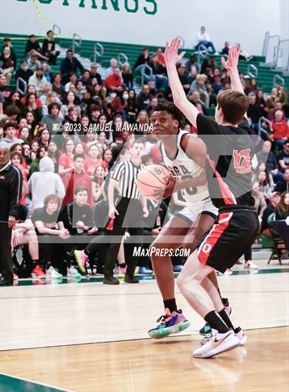 Thumbnail 3 in San Gabriel Academy vs Oakwood (CIF SS Division 3A Championship) photogallery.