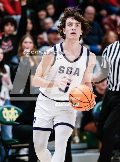 Thumbnail 2 in San Gabriel Academy vs Oakwood (CIF SS Division 3A Championship) photogallery.
