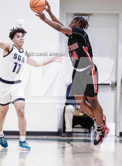 Thumbnail 1 in San Gabriel Academy vs Oakwood (CIF SS Division 3A Championship) photogallery.