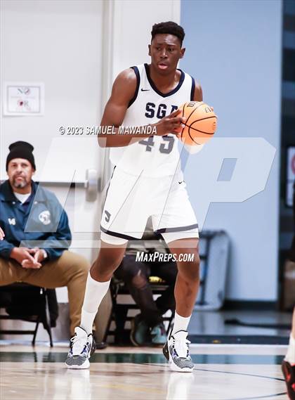 Thumbnail 1 in San Gabriel Academy vs Oakwood (CIF SS Division 3A Championship) photogallery.