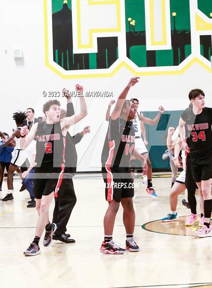 Thumbnail 1 in San Gabriel Academy vs Oakwood (CIF SS Division 3A Championship) photogallery.
