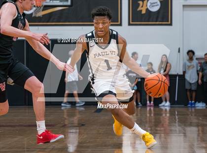 Thumbnail 1 in Veritas Academy vs Paul VI (Iolani Classic) photogallery.