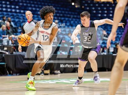 Thumbnail 3 in Mount Pisgah Christian vs. King's Ridge Christian (GHSA A Division 1 Championship) photogallery.