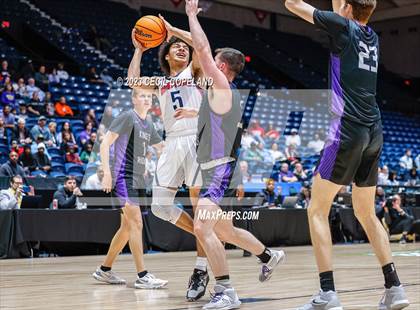 Thumbnail 2 in Mount Pisgah Christian vs. King's Ridge Christian (GHSA A Division 1 Championship) photogallery.