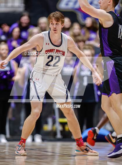 Thumbnail 2 in Mount Pisgah Christian vs. King's Ridge Christian (GHSA A Division 1 Championship) photogallery.