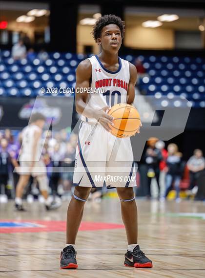 Thumbnail 2 in Mount Pisgah Christian vs. King's Ridge Christian (GHSA A Division 1 Championship) photogallery.