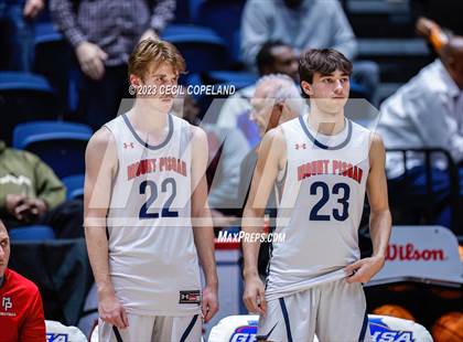 Thumbnail 1 in Mount Pisgah Christian vs. King's Ridge Christian (GHSA A Division 1 Championship) photogallery.
