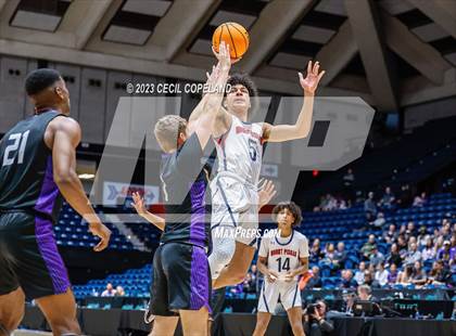 Thumbnail 2 in Mount Pisgah Christian vs. King's Ridge Christian (GHSA A Division 1 Championship) photogallery.
