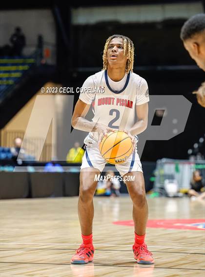 Thumbnail 3 in Mount Pisgah Christian vs. King's Ridge Christian (GHSA A Division 1 Championship) photogallery.