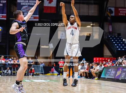 Thumbnail 1 in Mount Pisgah Christian vs. King's Ridge Christian (GHSA A Division 1 Championship) photogallery.