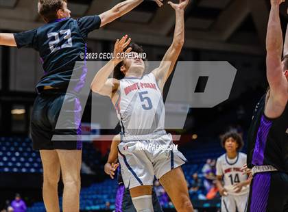 Thumbnail 3 in Mount Pisgah Christian vs. King's Ridge Christian (GHSA A Division 1 Championship) photogallery.