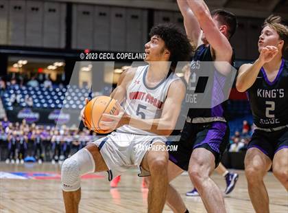 Thumbnail 1 in Mount Pisgah Christian vs. King's Ridge Christian (GHSA A Division 1 Championship) photogallery.