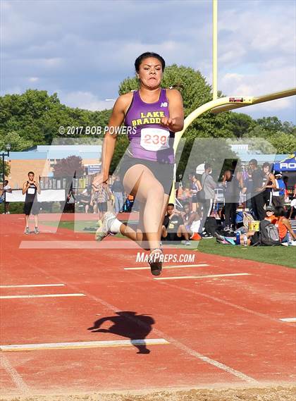 Thumbnail 3 in VHSL Region 6A North Championships (Girls Field Events) photogallery.