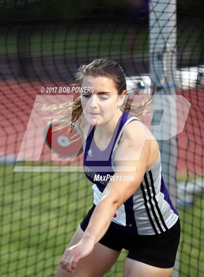 Thumbnail 3 in VHSL Region 6A North Championships (Girls Field Events) photogallery.