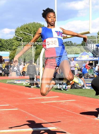 Thumbnail 1 in VHSL Region 6A North Championships (Girls Field Events) photogallery.