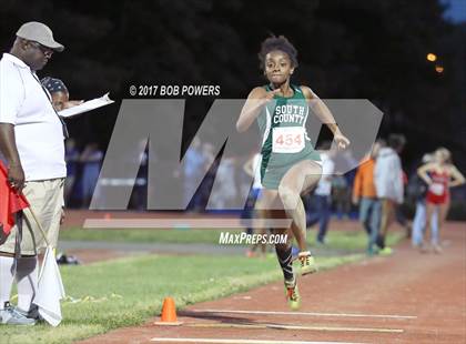 Thumbnail 1 in VHSL Region 6A North Championships (Girls Field Events) photogallery.