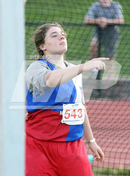 Thumbnail 3 in VHSL Region 6A North Championships (Girls Field Events) photogallery.