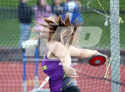 Thumbnail 3 in VHSL Region 6A North Championships (Girls Field Events) photogallery.