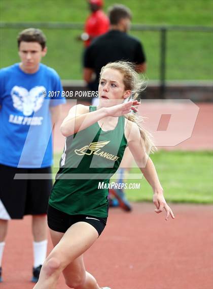 Thumbnail 1 in VHSL Region 6A North Championships (Girls Field Events) photogallery.