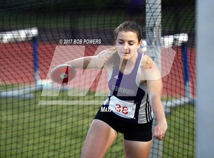 Thumbnail 1 in VHSL Region 6A North Championships (Girls Field Events) photogallery.