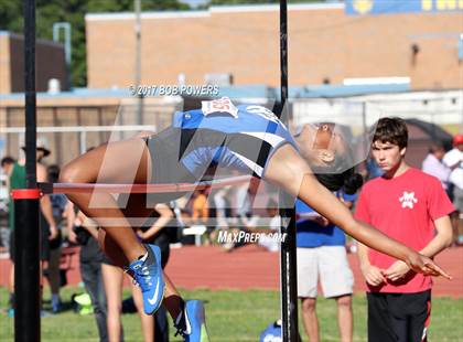 Thumbnail 1 in VHSL Region 6A North Championships (Girls Field Events) photogallery.
