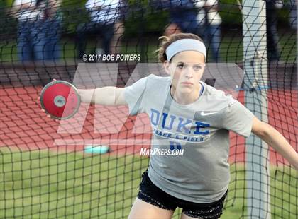Thumbnail 2 in VHSL Region 6A North Championships (Girls Field Events) photogallery.