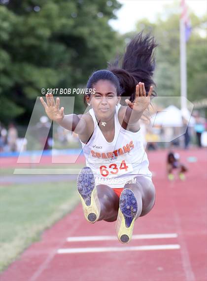 Thumbnail 1 in VHSL Region 6A North Championships (Girls Field Events) photogallery.