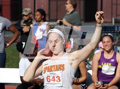 Thumbnail 3 in VHSL Region 6A North Championships (Girls Field Events) photogallery.