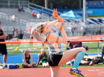 Thumbnail 2 in VHSL Region 6A North Championships (Girls Field Events) photogallery.