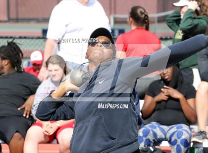 Thumbnail 1 in VHSL Region 6A North Championships (Girls Field Events) photogallery.