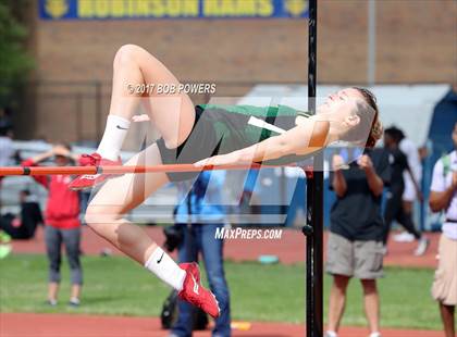 Thumbnail 2 in VHSL Region 6A North Championships (Girls Field Events) photogallery.