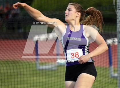 Thumbnail 2 in VHSL Region 6A North Championships (Girls Field Events) photogallery.