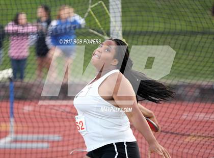 Thumbnail 1 in VHSL Region 6A North Championships (Girls Field Events) photogallery.